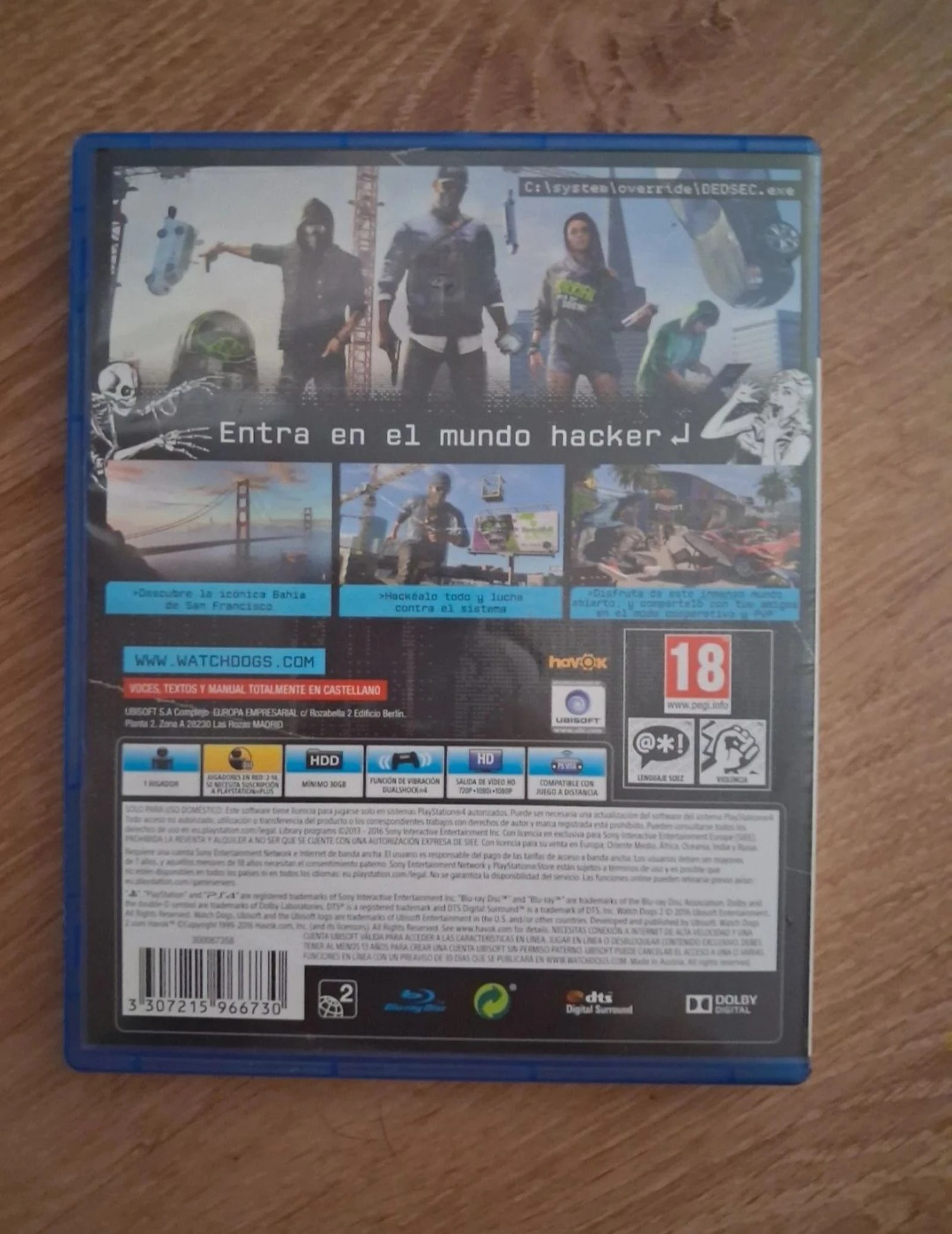 Watch Dogs 2 voor PS4 – Compleet met doos en handleiding – photo 3